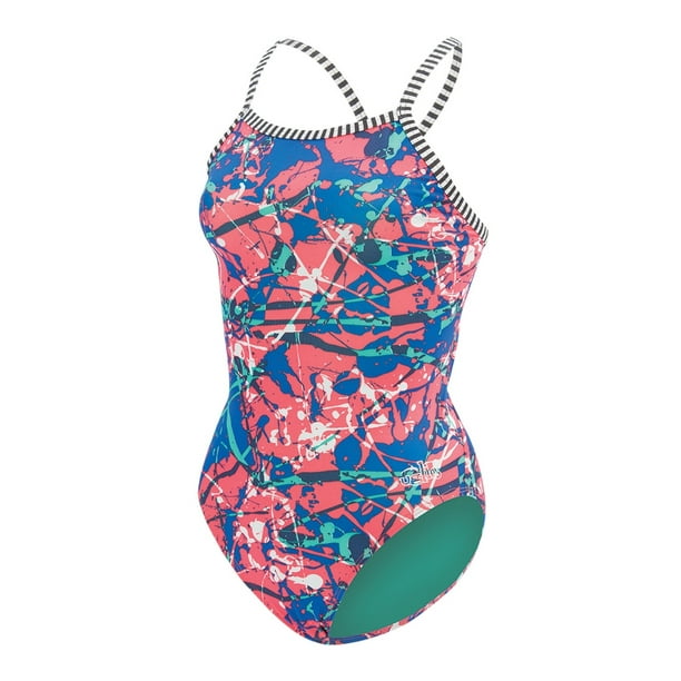 Dolfin Womens Uglies String Back One Piece Swimsuit 9502L Dolfin Womens Uglies String Back One Piece Swimsuit 9502L